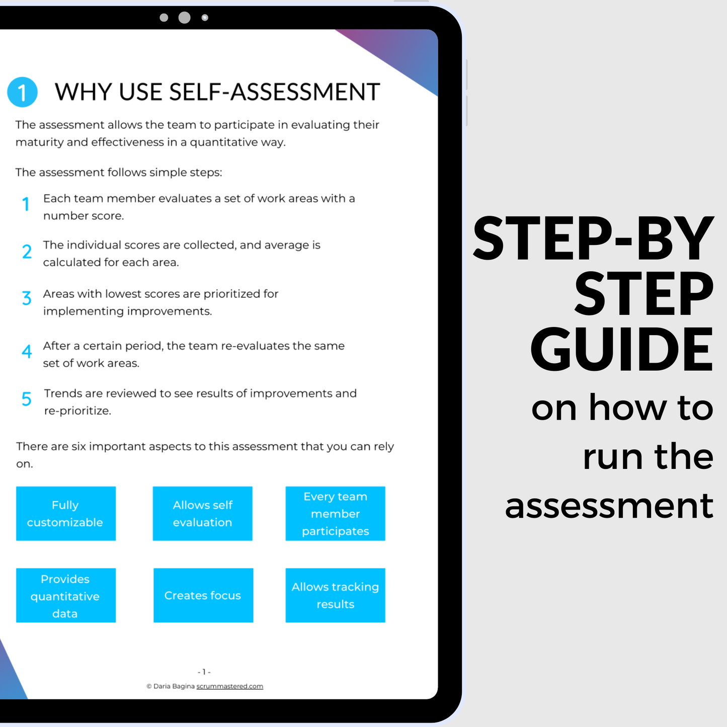 Team Self-Assessment Facilitation Guide