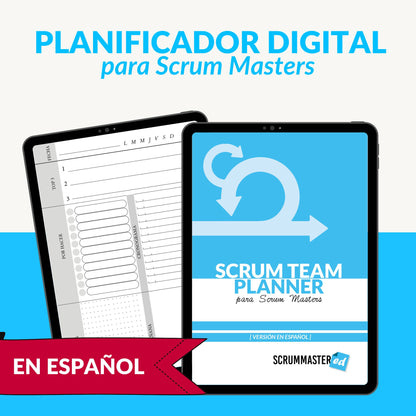 Planificador diario para Scrum Masters [PDF descargable]