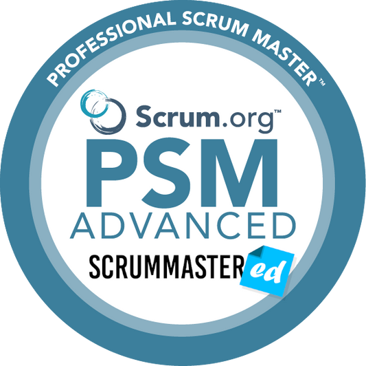 Advanced Professional Scrum Master (PSM-A) with Daria Bagina