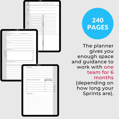 Scrum Master Daily Planner 2023 [PDF downloadable]