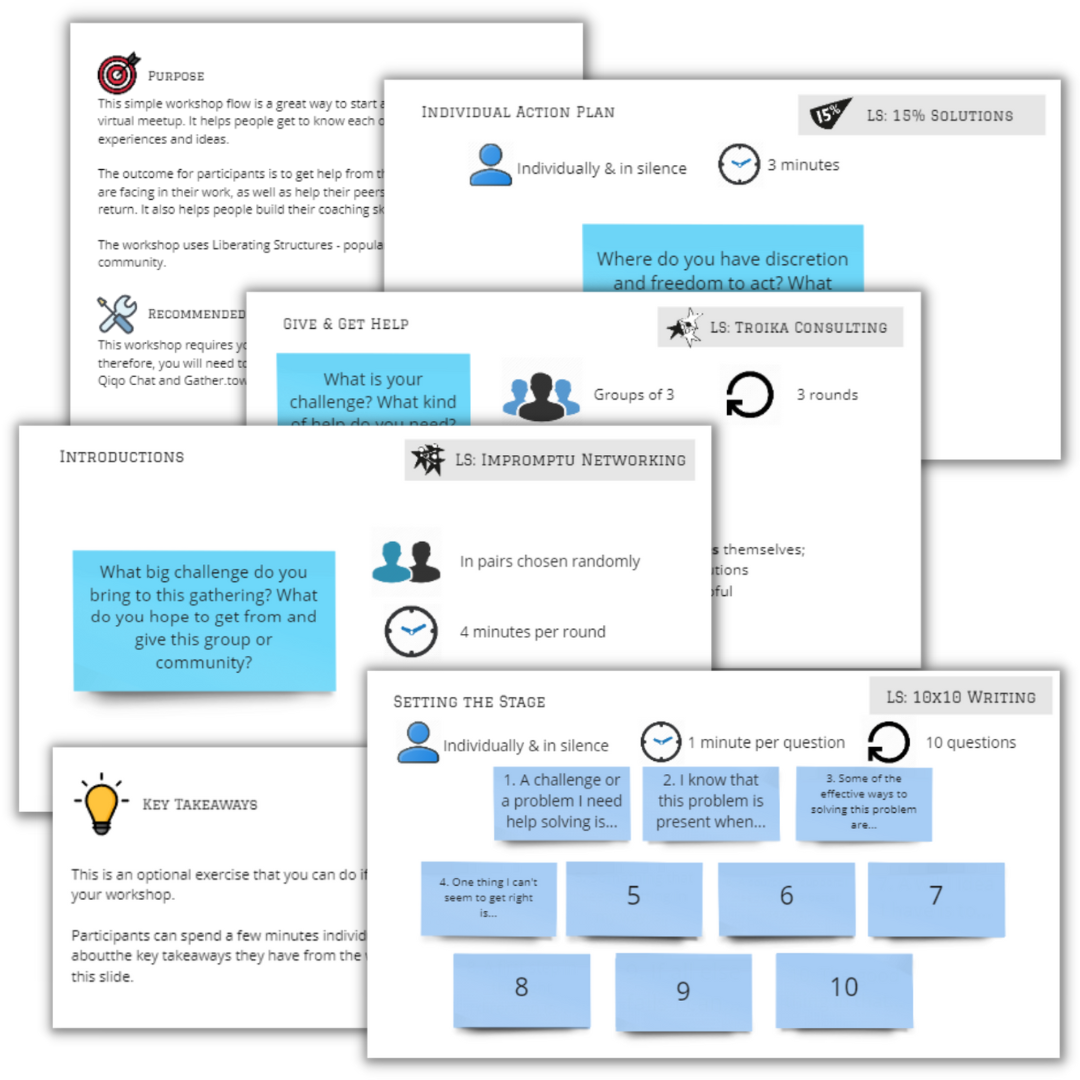 Community of Practice Kick-Off Miro Template