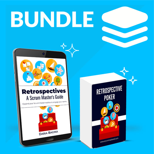 Bundle: Retrospective Poker cards and e-Guide